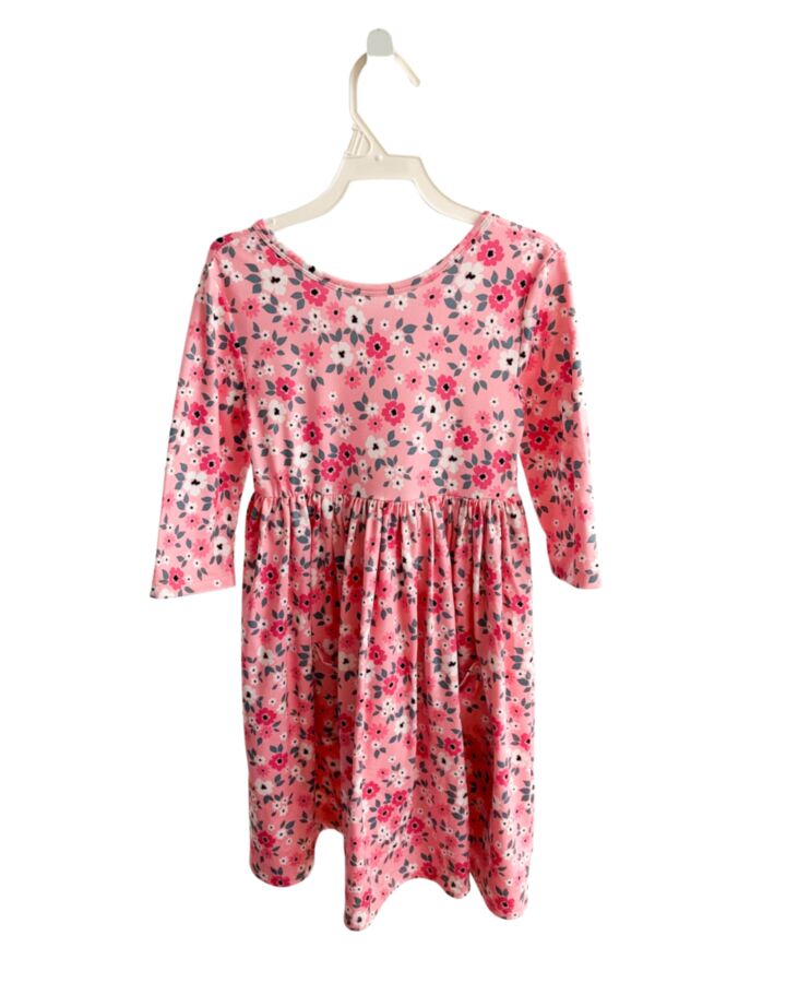 MILA & ROSE  PINK  FLORAL  KNIT DRESS