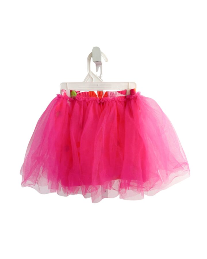 MILA & ROSE  HOT PINK TULLE FLORAL  SKORT