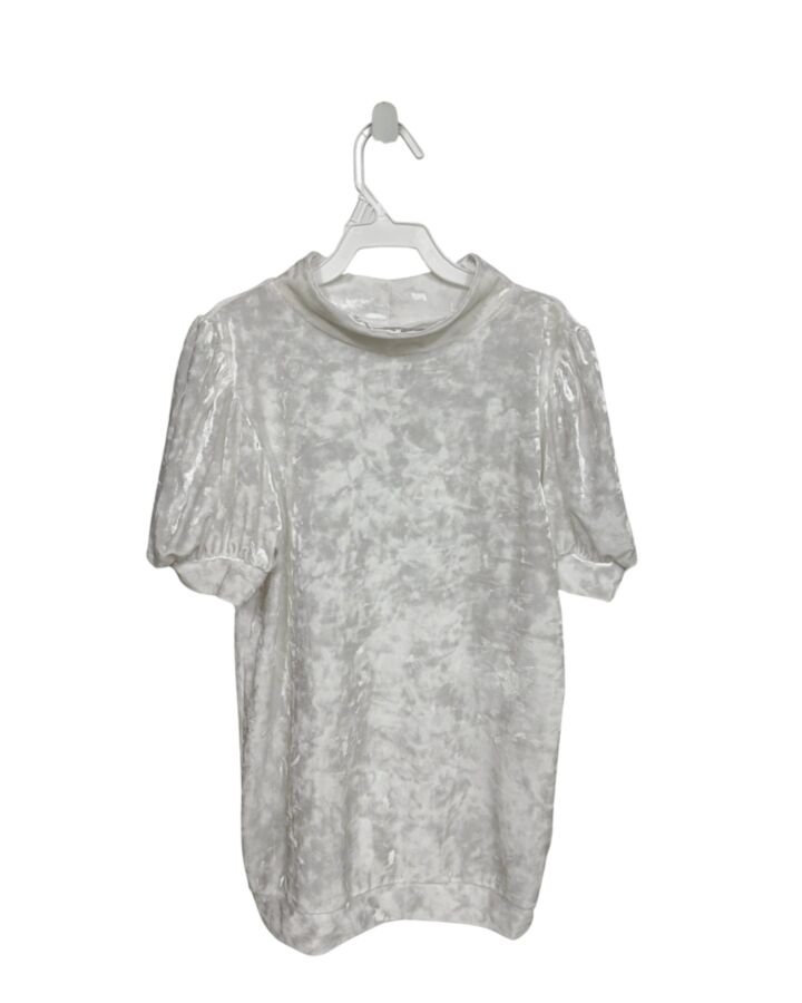 JAMES & LOTTIE  WHITE VELVET   SHIRT-SS