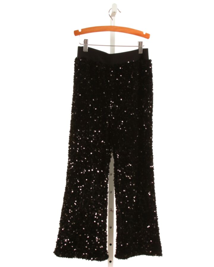 HABITUAL GIRL  BLACK  SEQUINED PANTS