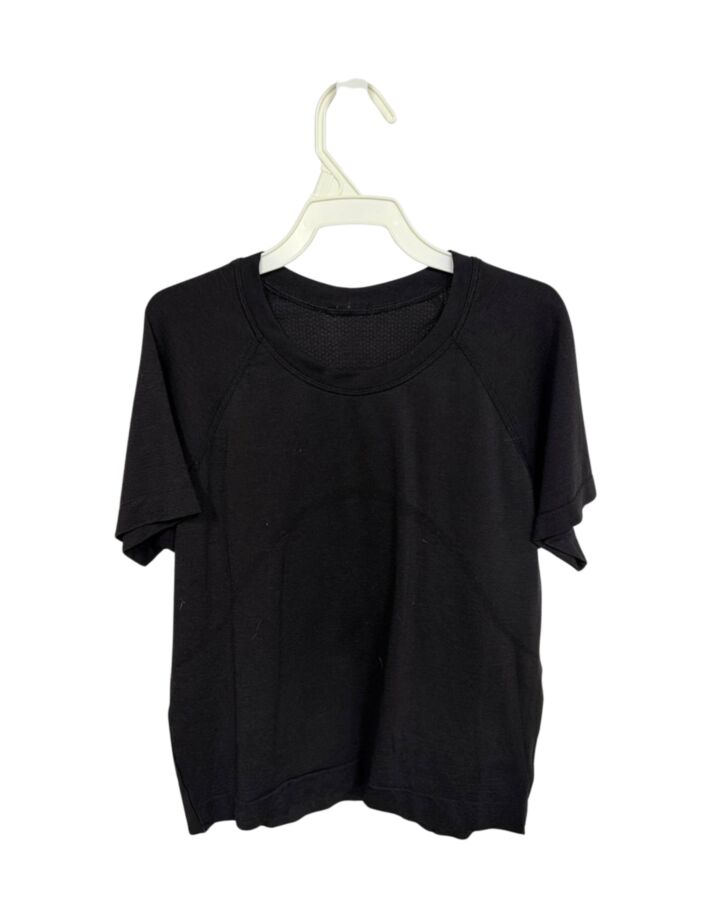 LULULEMON  BLACK    KNIT SS SHIRT