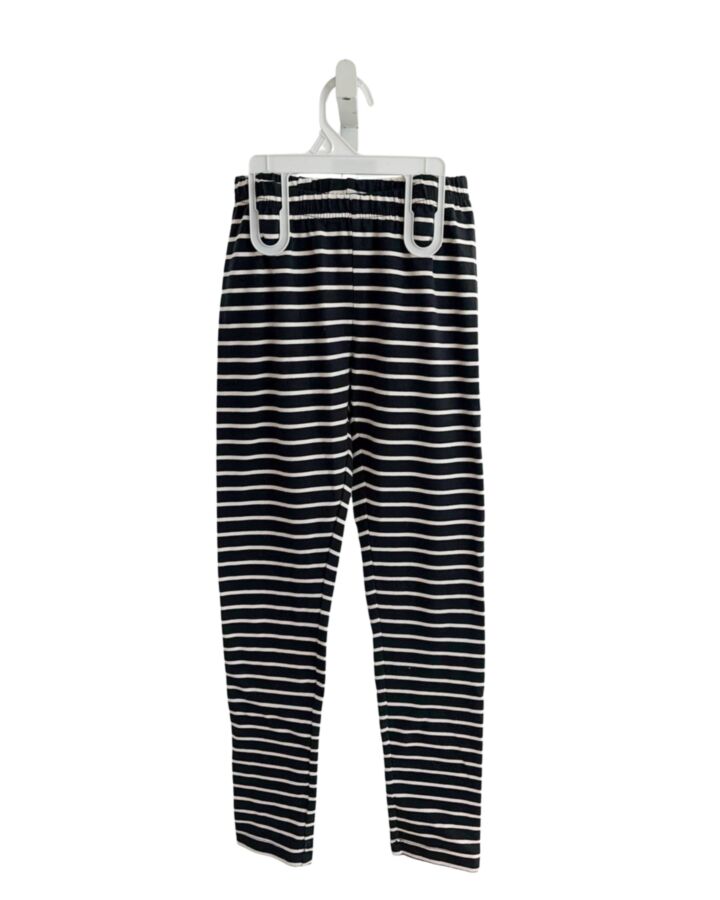 HANNA ANDERSSON  BLACK  STRIPED  LEGGINGS