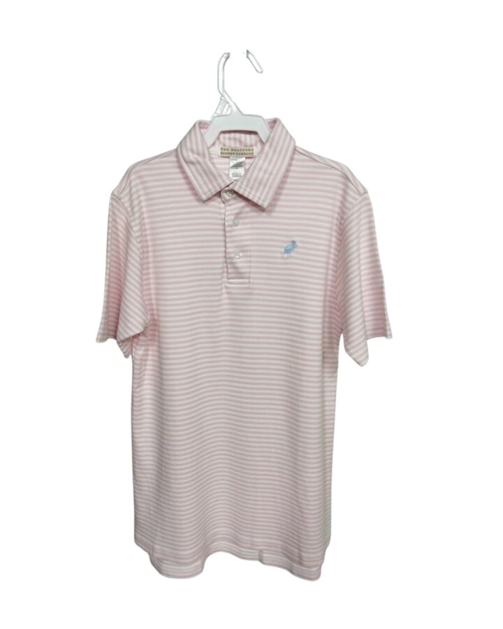 THE BEAUFORT BONNET COMPANY  PINK  STRIPED  DRESS SHIRT