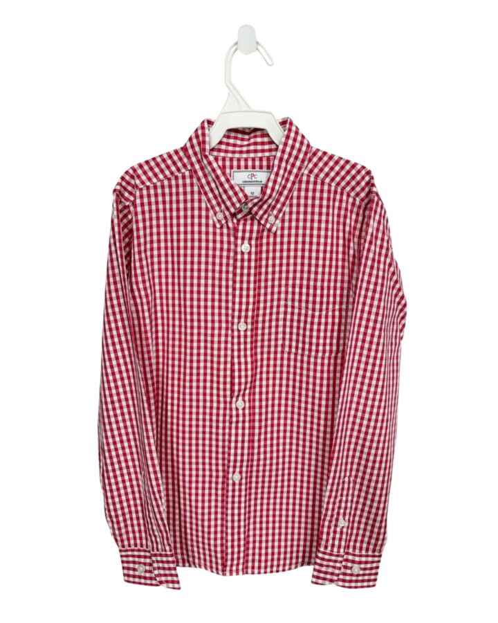 CPC  RED  GINGHAM  DRESS SHIRT