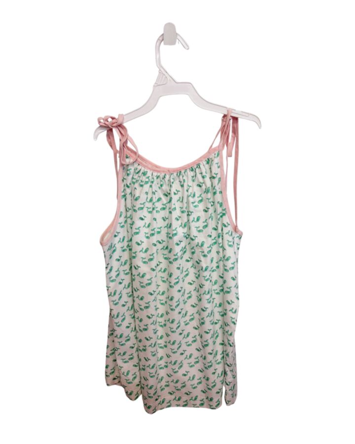 HANNAH KATE GREEN SLEEVELESS SHIRT