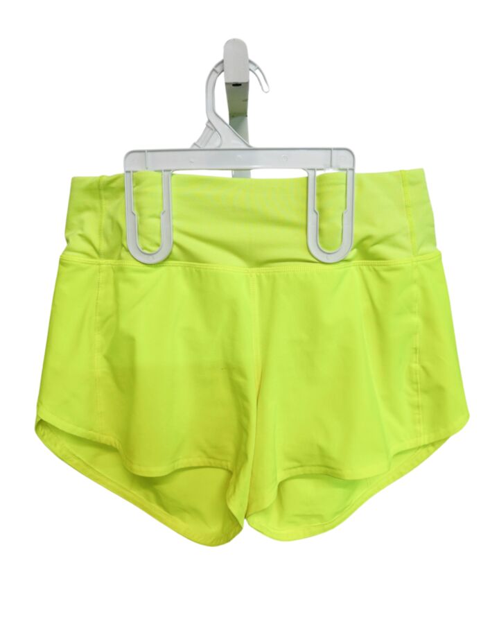 LULULEMON  BRIGHT YELLOW    SHORTS