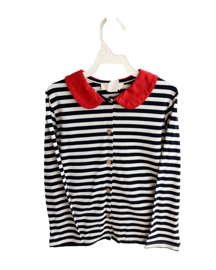 HANNAH KATE  BLUE  STRIPED  CARDIGAN