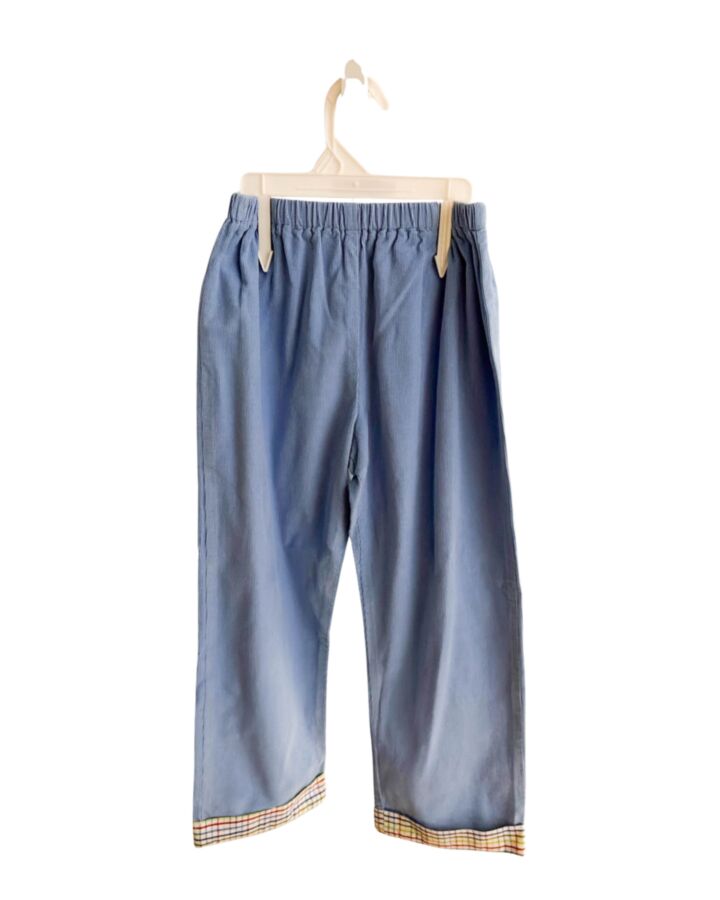 RED BEANS  BLUE CORDUROY   PANTS