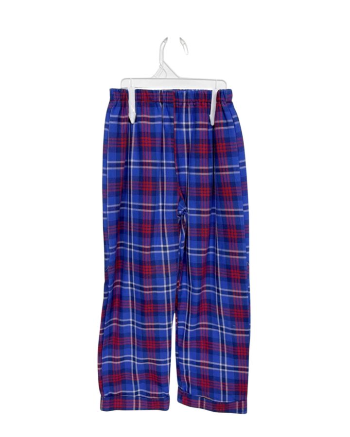 RED BEANS  BLUE  PLAID  PANTS