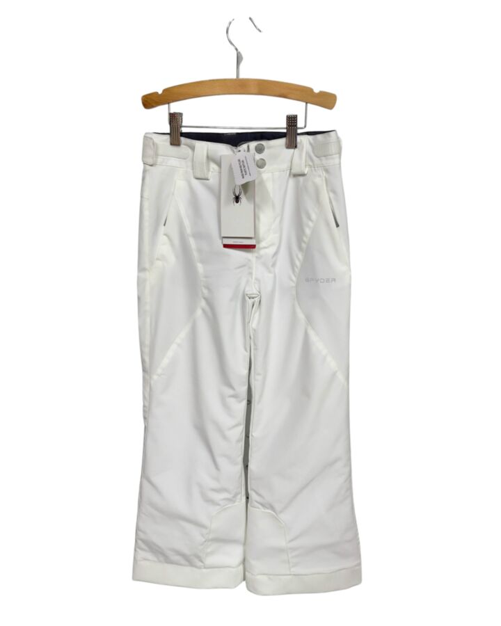 SPYDER  WHITE    SNOWSUIT