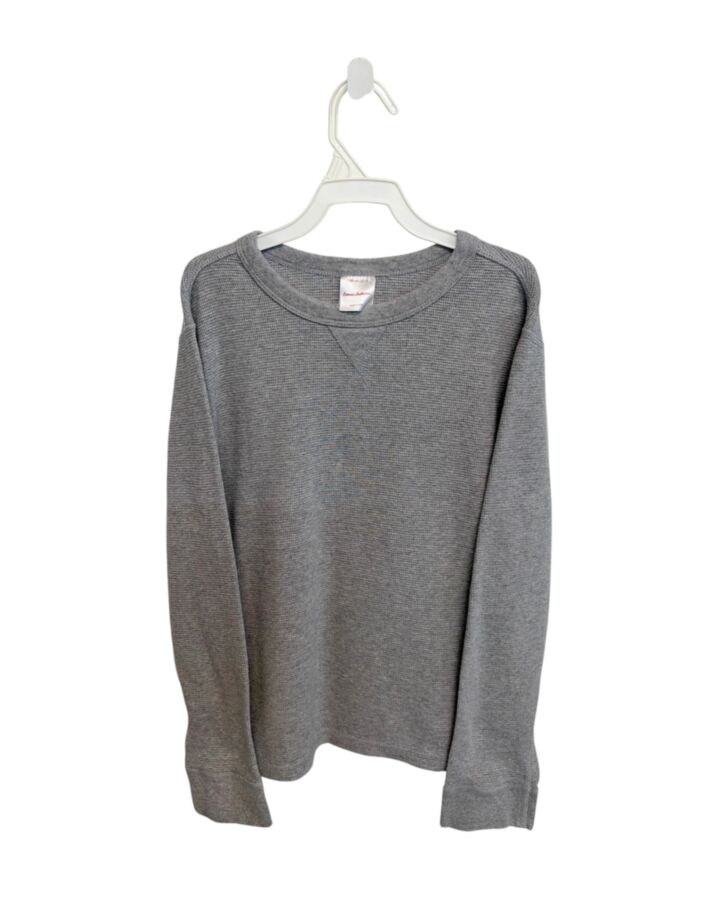 HANNA ANDERSSON  GRAY    KNIT LS SHIRT