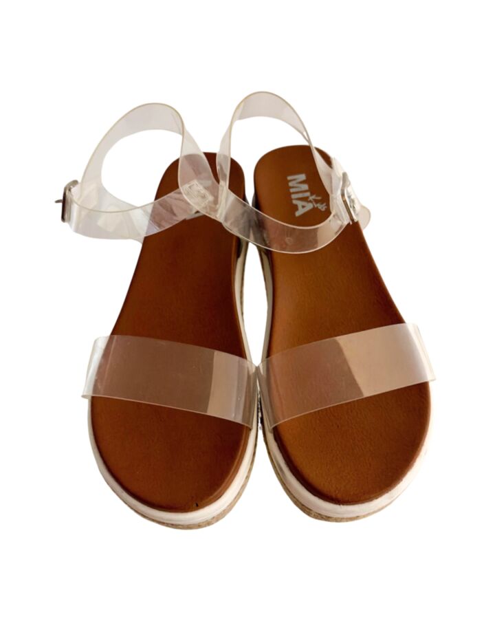 BELLA MIA KIDS BROWN SANDALS *EUC SIZE CHILD 3