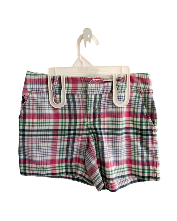 RALPH LAUREN  PINK  PLAID  SHORTS