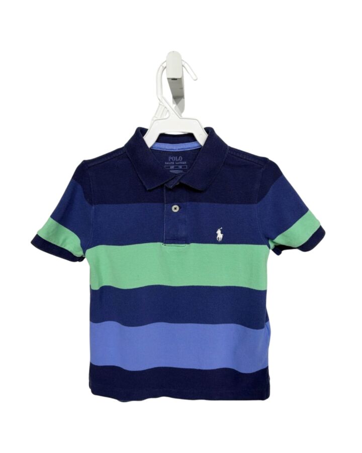 POLO BY RALPH LAUREN  BLUE  STRIPED  DRESS SHIRT