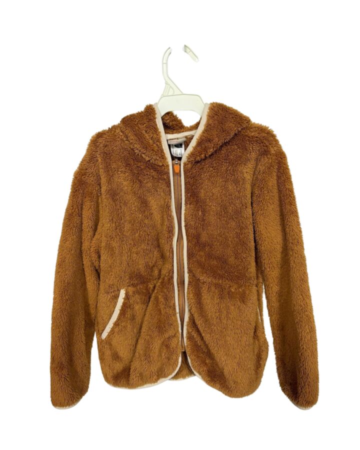 HANNA ANDERSSON  BROWN FLEECE   OUTERWEAR