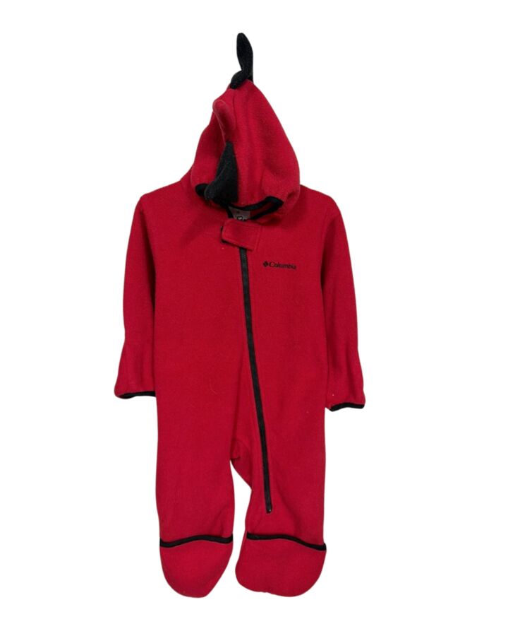 COLUMBIA  RED FLEECE   OUTERWEAR