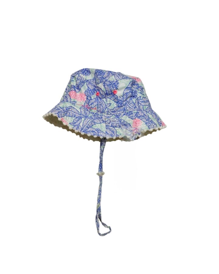 LILLY PULITZER  BLUE  FLORAL  HAT
