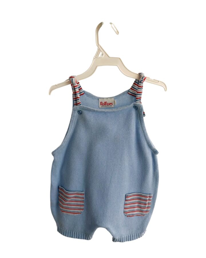 RED BEANS  LT BLUE KNIT STRIPED  JON JON
