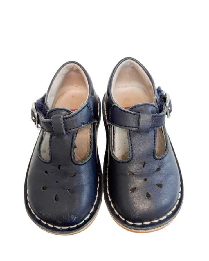 L'AMOUR BLUE MARY JANES *EUC SIZE TODDLER 6