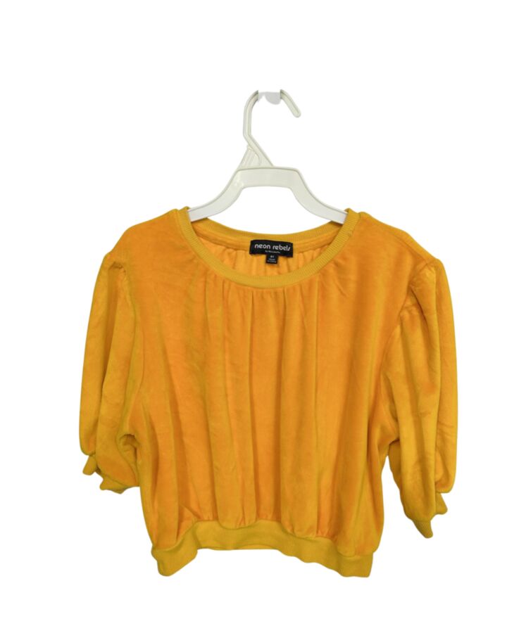 NEON REBELS  YELLOW VELVET   SHIRT-LS