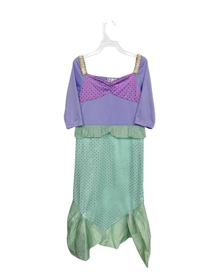 RELIBEAUTY  GREEN   PRINTED DESIGN COSTUME
