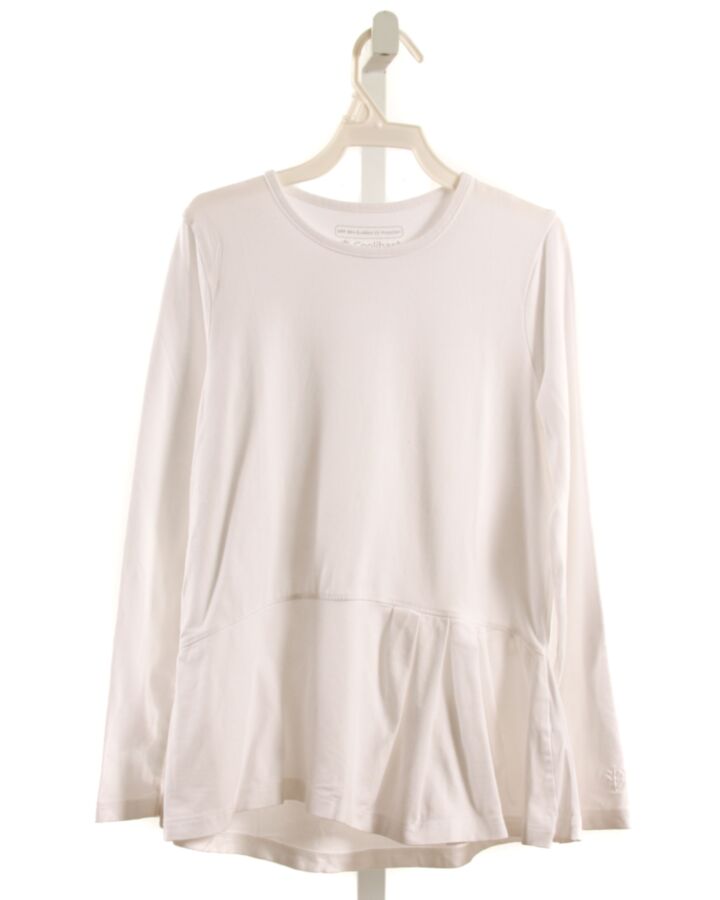 COOLIBAR  WHITE  KNIT LS SHIRT