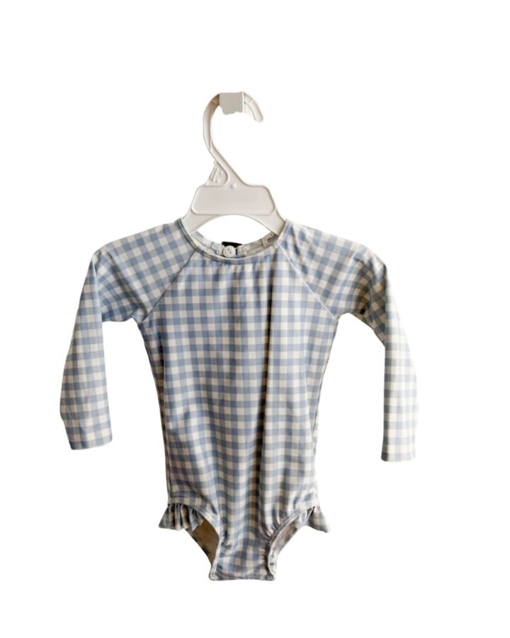 MINNOW  BLUE  GINGHAM  1-PIECE SWIMSUIT