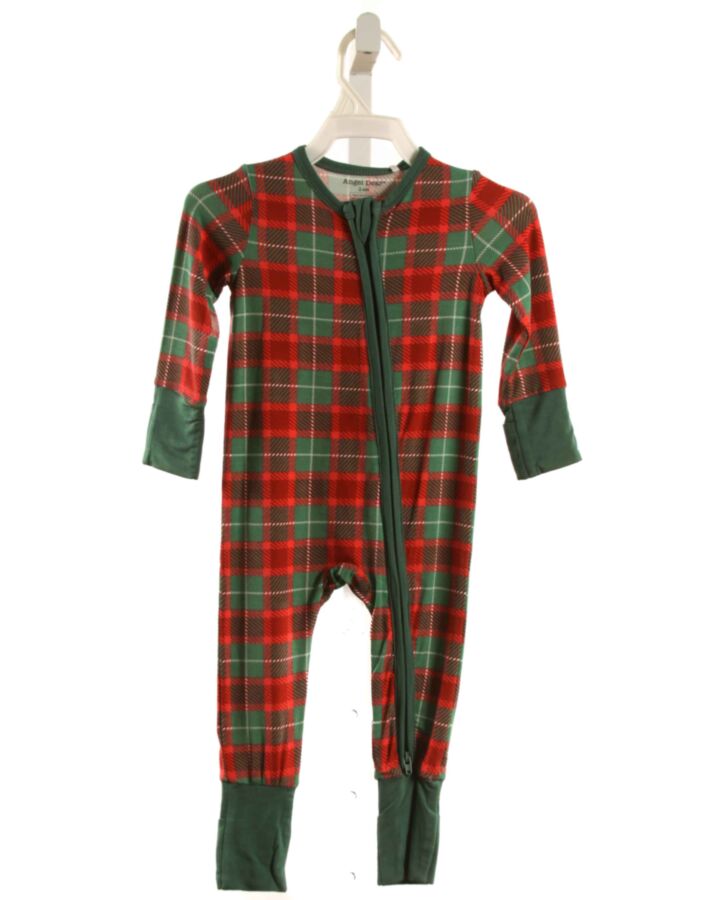 ANGEL DEAR  RED  PLAID  LAYETTE