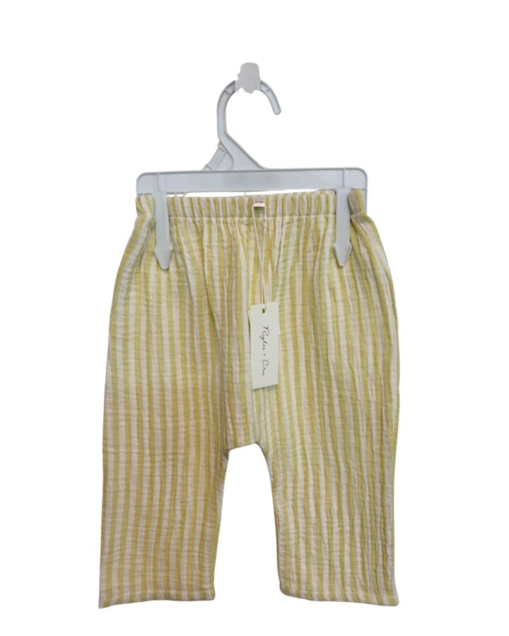 RYLEE & CRU  BROWN  STRIPED  PANTS
