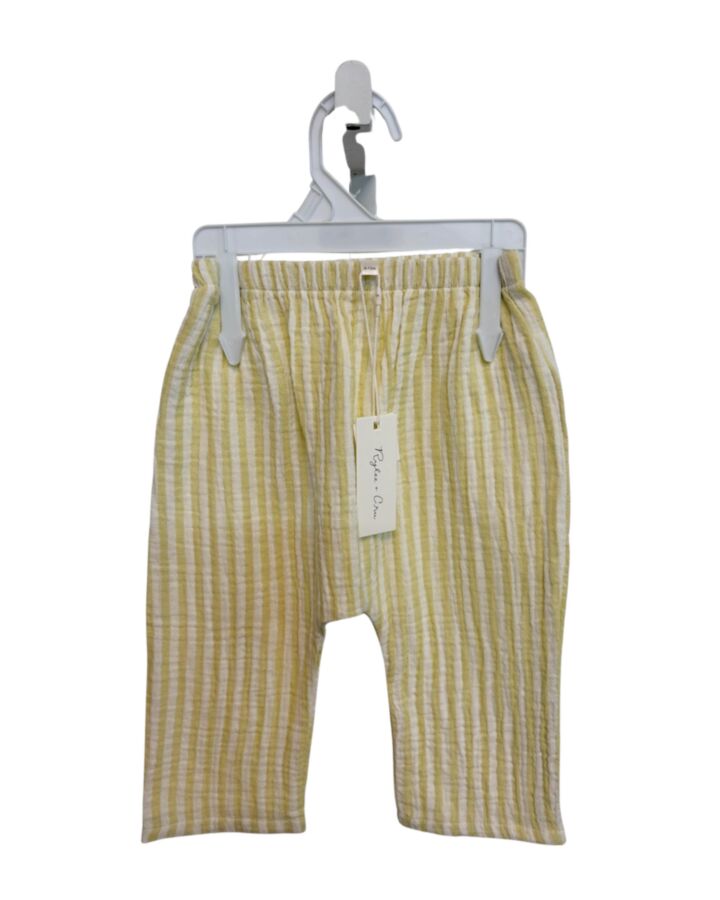RYLEE & CRU  BROWN  STRIPED  PANTS