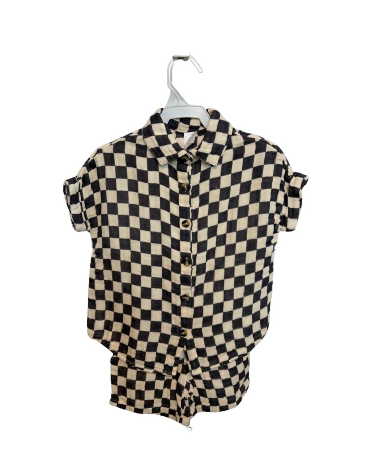 LOU LOU  BLACK  CHECK  2-PIECE OUTFIT