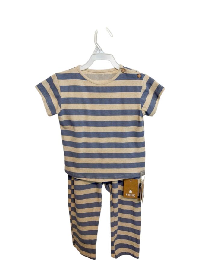SNUG  BLUE  STRIPED  2-PIECE OUTFIT