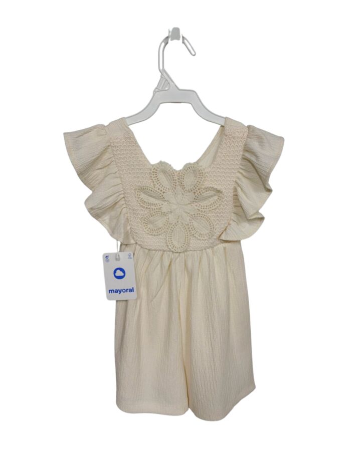 MAYORAL  CREAM    ROMPER