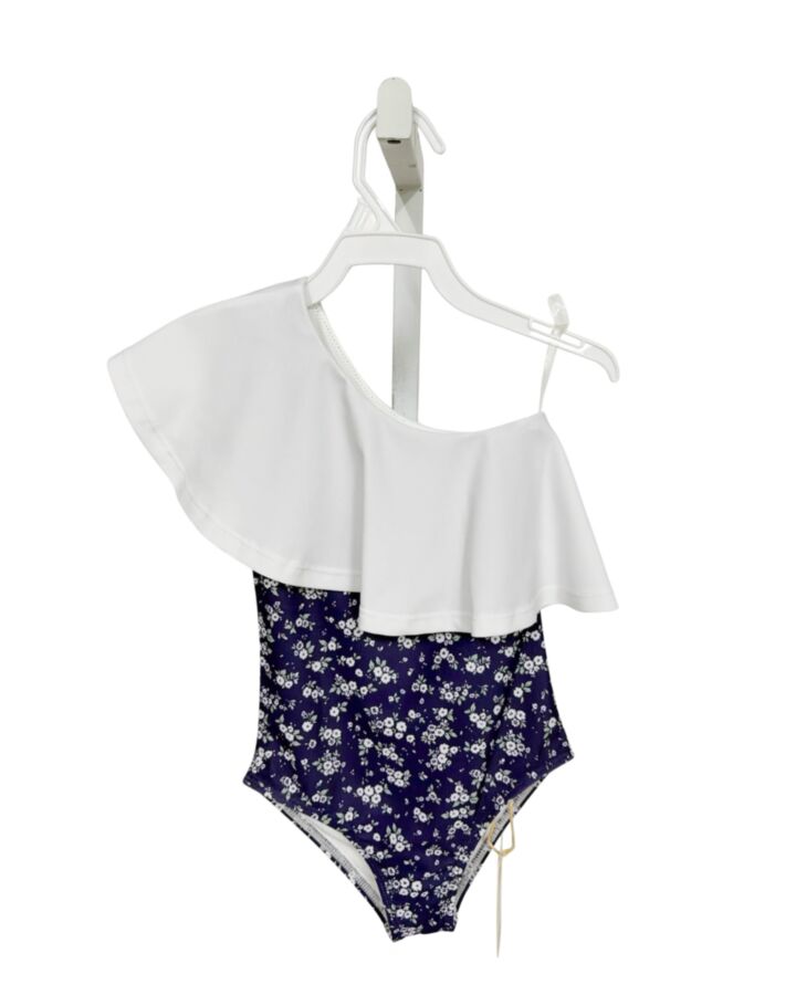 SAINT IDA  BLUE  FLORAL  1-PIECE SWIMSUIT