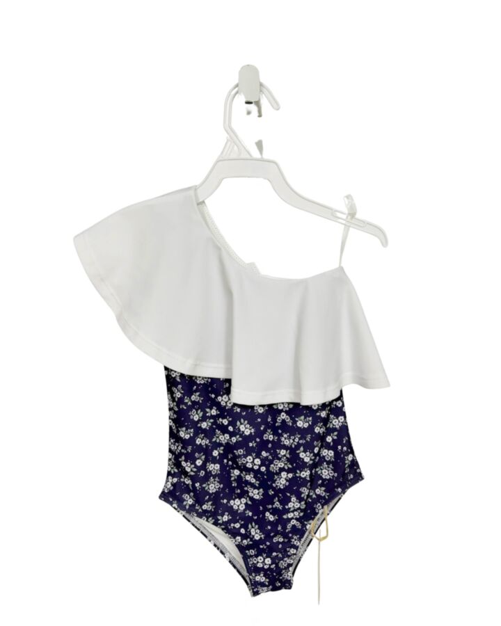 SAINT IDA  BLUE  FLORAL  1-PIECE SWIMSUIT