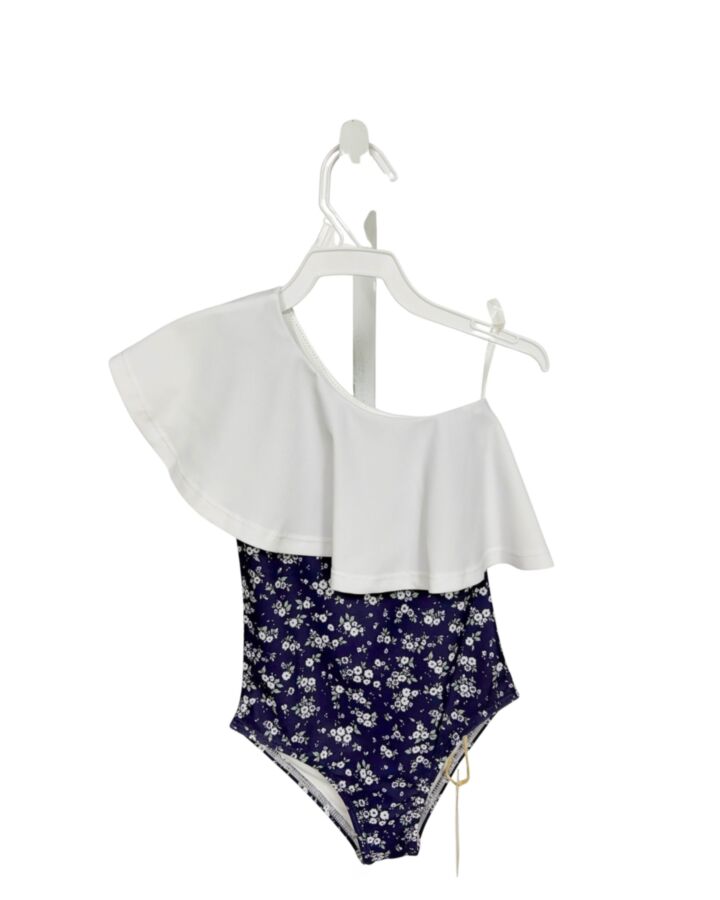 SAINT IDA  BLUE  FLORAL  1-PIECE SWIMSUIT