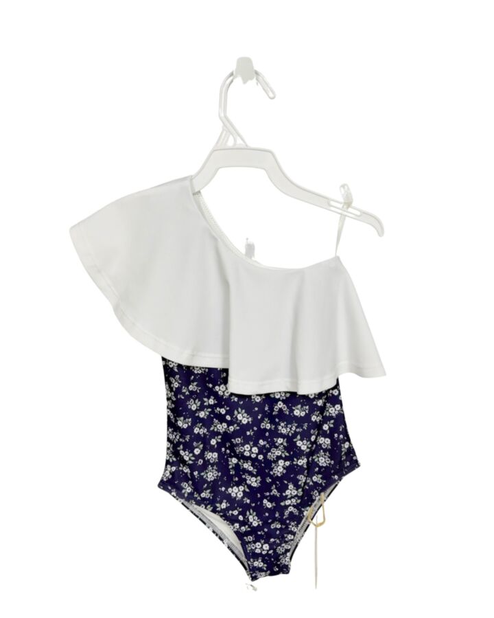 SAINT IDA  BLUE  FLORAL  1-PIECE SWIMSUIT