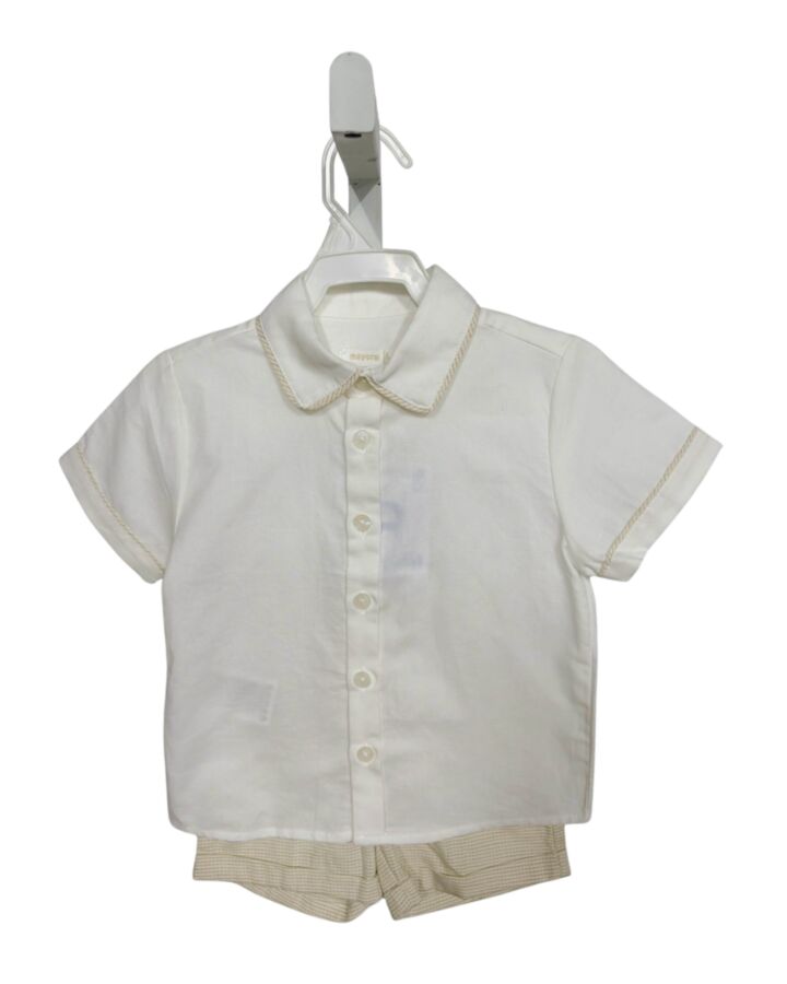 MAYORAL  CREAM    2-PIECE DRESSY OUTFIT
