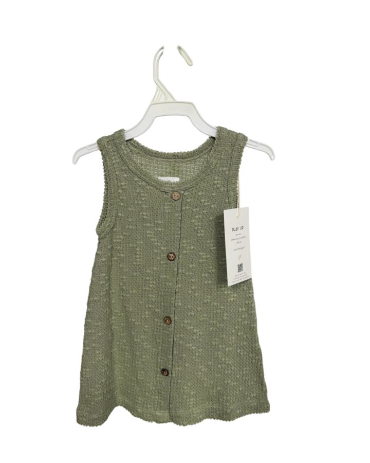 PLAY UP  GREEN    KNIT DRESS