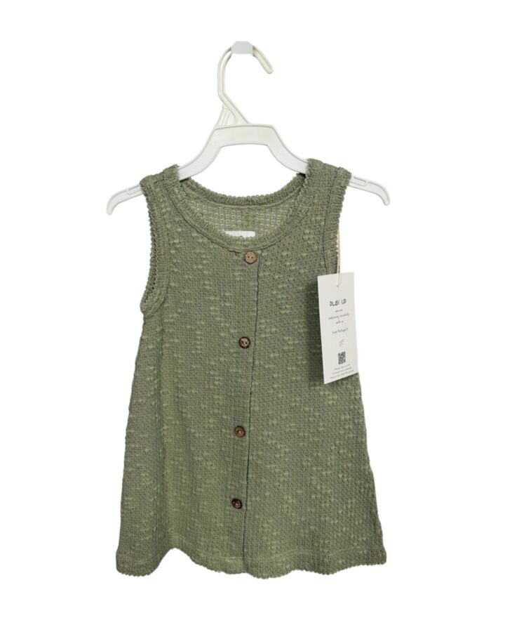 PLAY UP  GREEN    KNIT DRESS