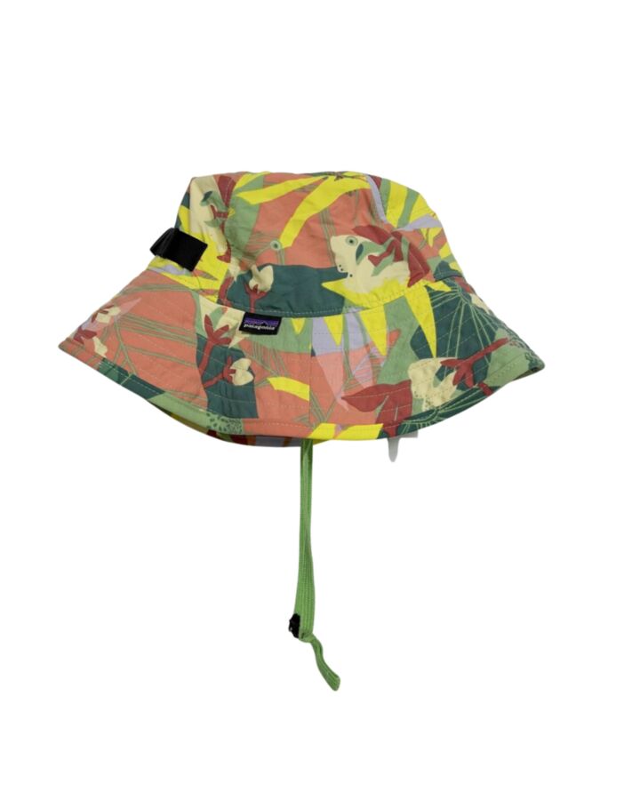 PATAGONIA  GREEN   PRINTED DESIGN HAT