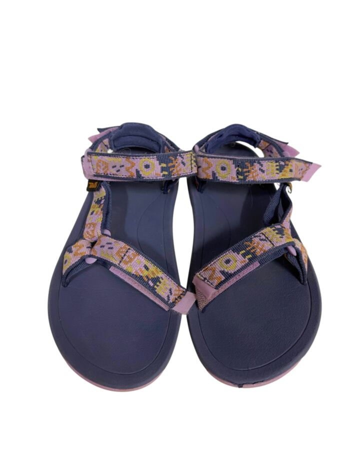 TEVA PURPLE SANDALS *EUC SIZE CHILD 2