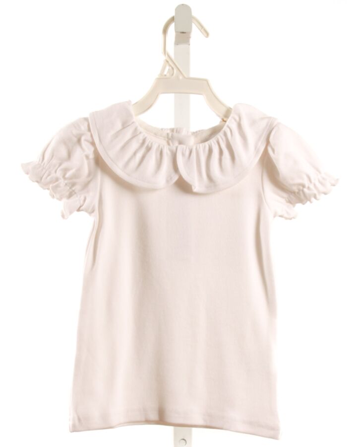 THE YELLOW LAMB  WHITE  KNIT SS SHIRT