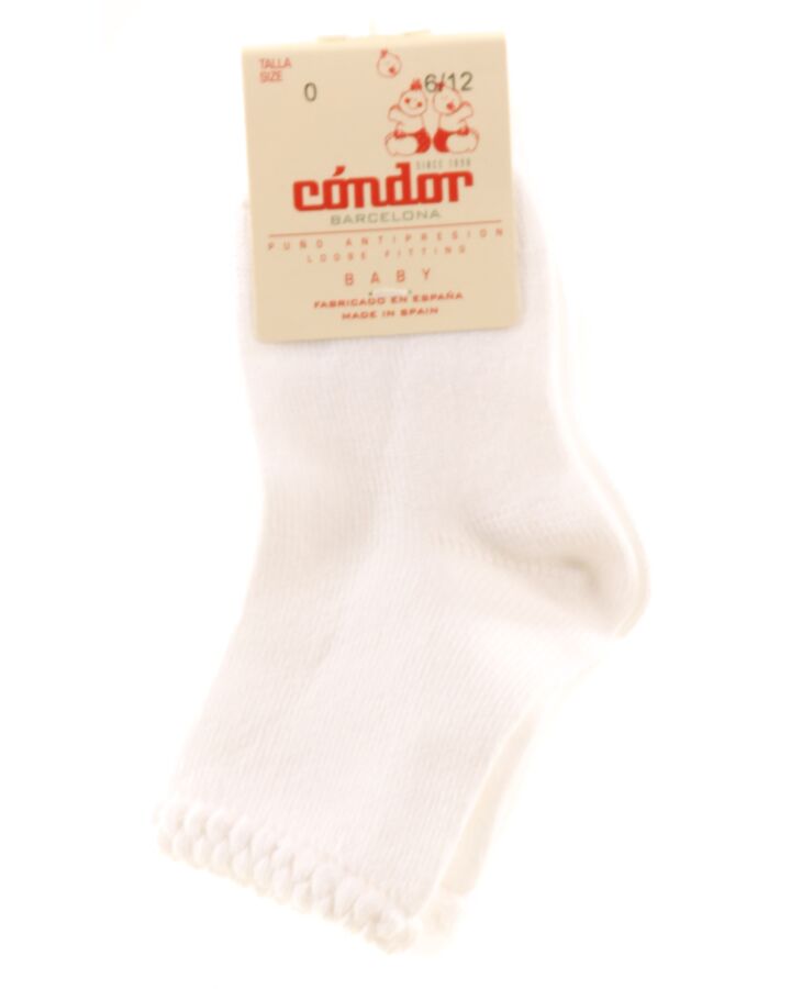 CONDOR  WHITE  SOCKS