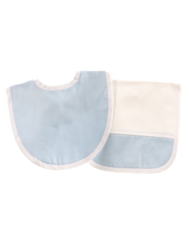 ROYALTY BLUE PIQUE BIB