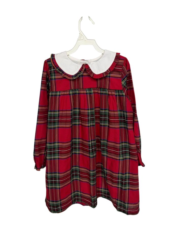CECIL & LOU  RED  PLAID  DRESS