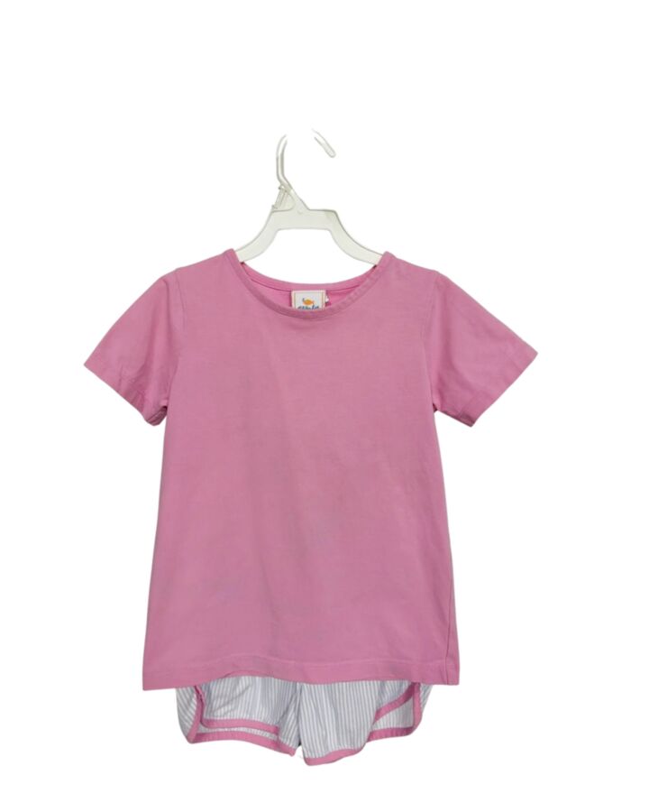 STITCHY FISH  PINK  STRIPED  2-PIECE OUTFIT