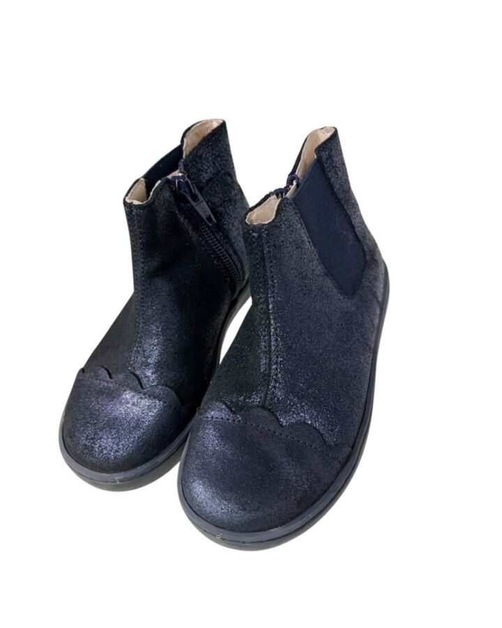 JACADI BLUE BOOTS *EU SIZE 26 EQUIVALENT TO A SIZE 9.5 *EUC SIZE TODDLER 9.5