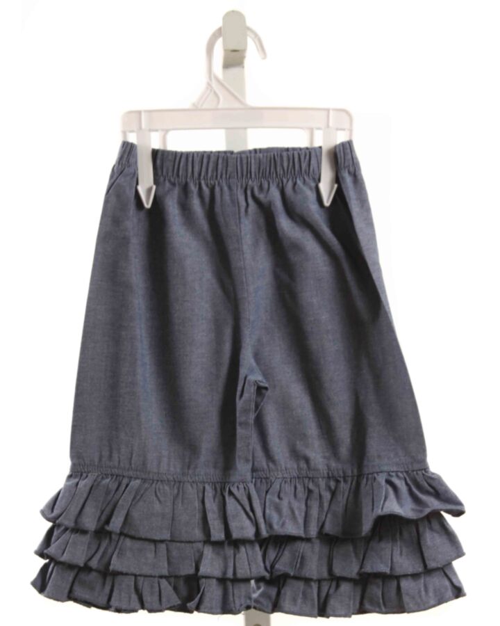 SAGE & LILLY  CHAMBRAY  PANTS WITH RUFFLE