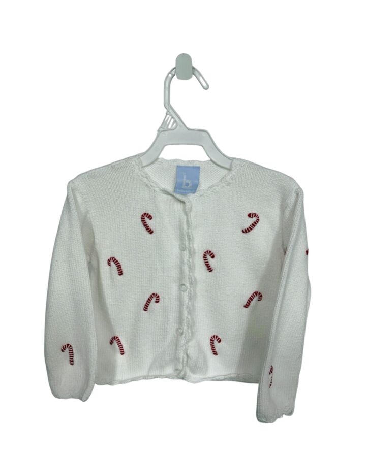 BELLA BLISS  WHITE    CARDIGAN